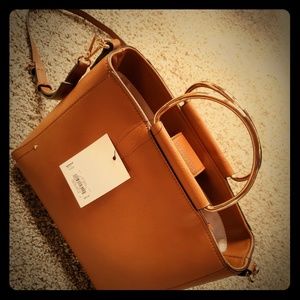 Saddle colored Lauren Conrad Marigold Sachel